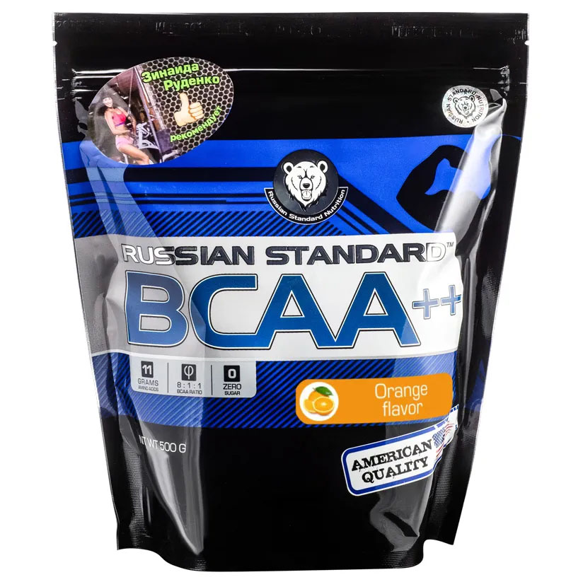 фото Rps bcaa+, 500 гр. (апельсин) russian performance standard (rps)