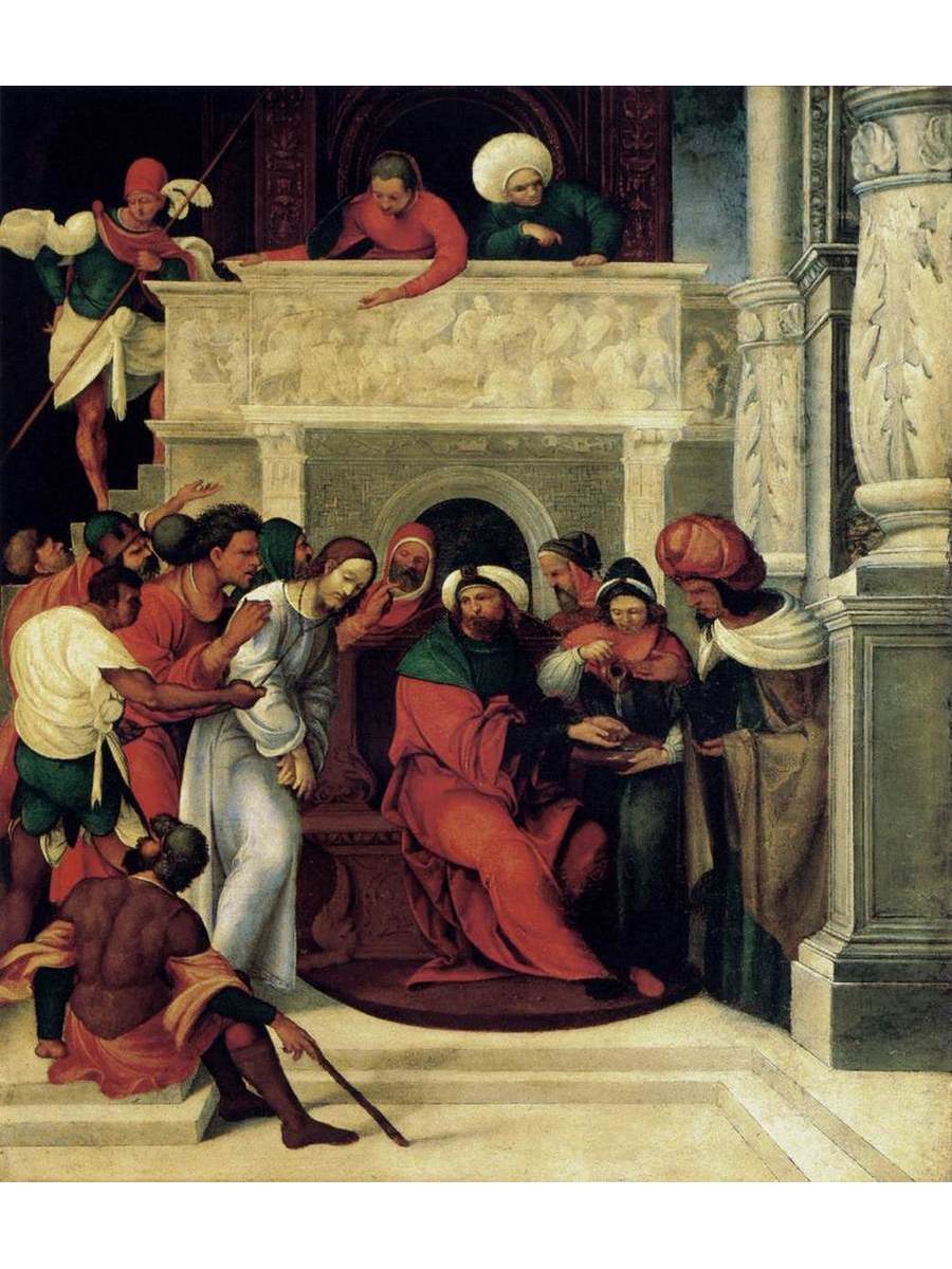

Постер DRABS A3 Лудовико Мадзолино Christ before Pilate