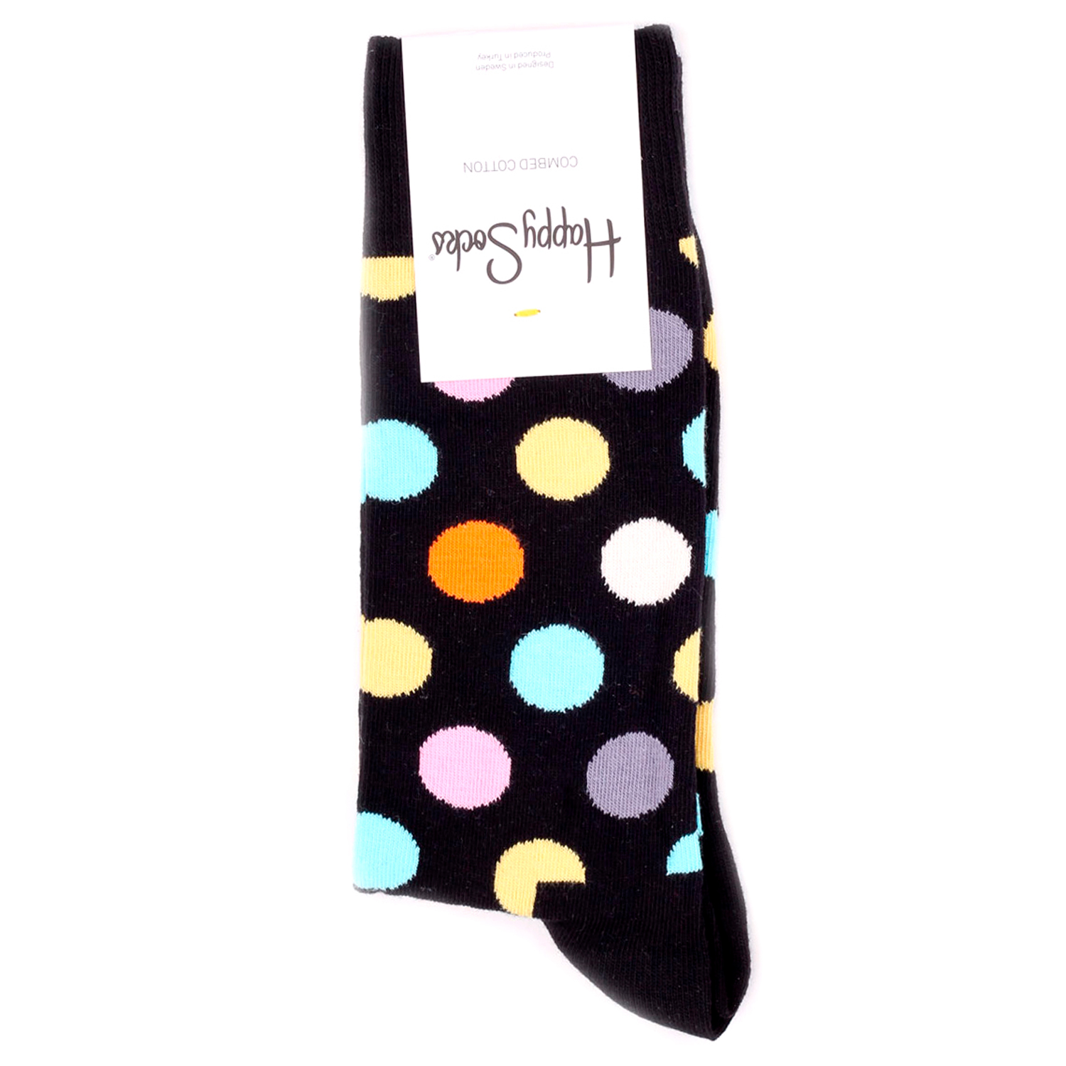 

Носки унисекс Happy Socks HappySocksBigDotMulticolor разноцветные -40, Разноцветный, HappySocksBigDotMulticolor