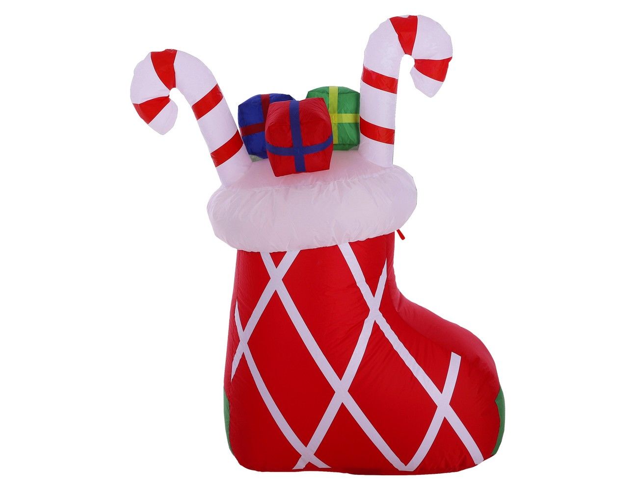 фото Надувная фигура сапожок с подарками (с подсветкой), 122 см, уличный, edelman