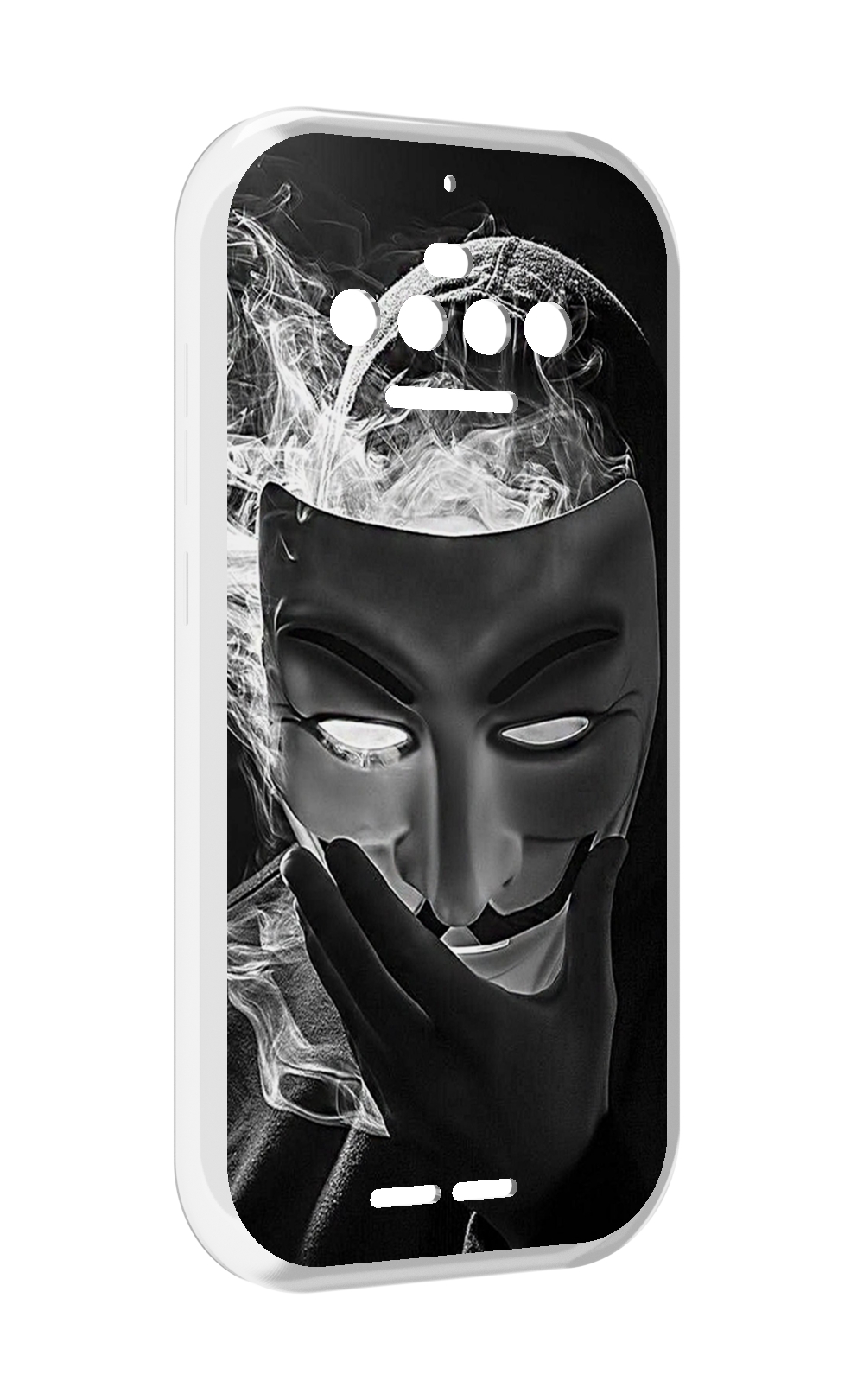 

Чехол MyPads Маска для Oukitel F150 R2022, Прозрачный, Tocco