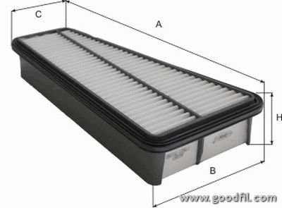 

Фильтр воздушный GOODWILL AG 357