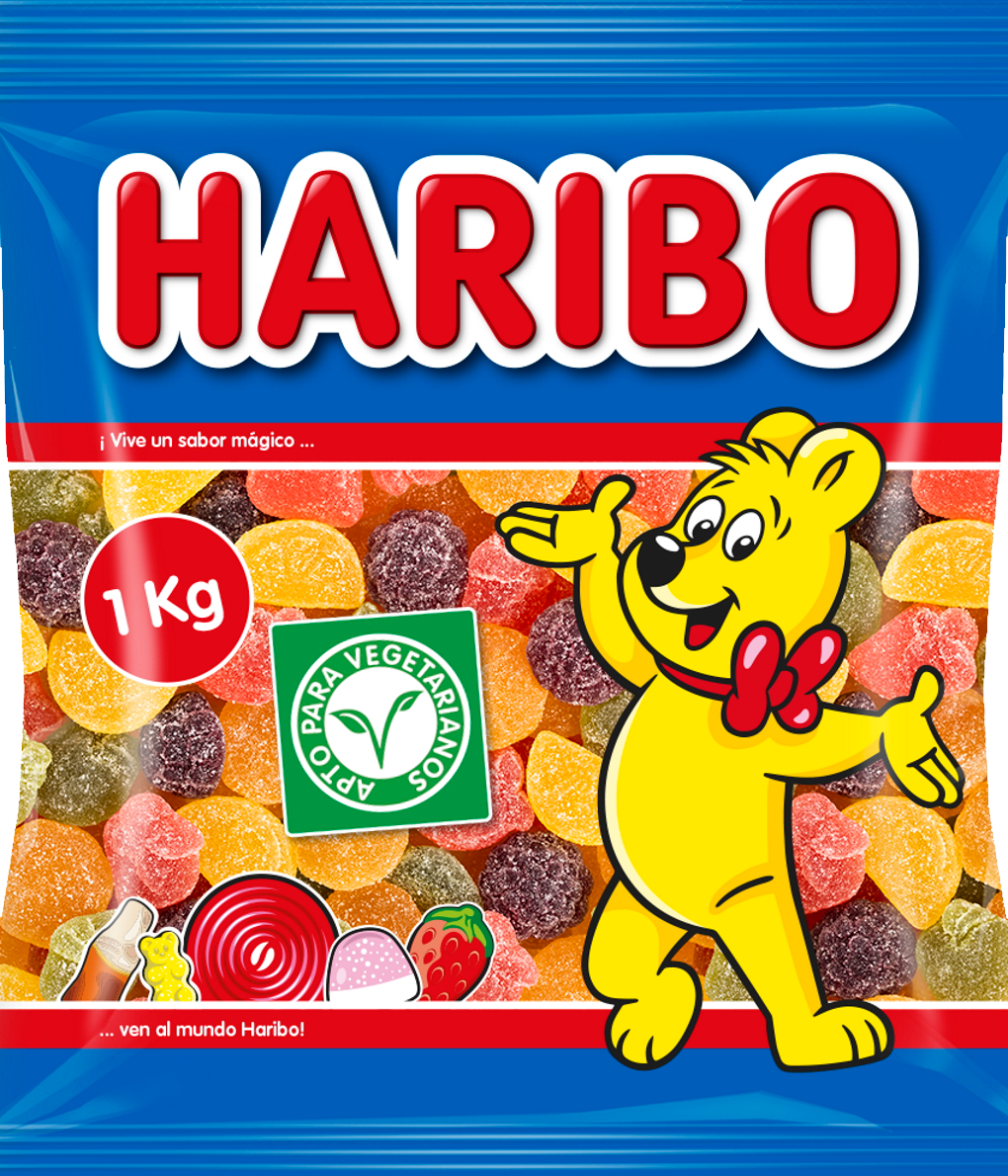 фото Haribo жевательный мармелад "фрутиссима вегана" 1000 гр.