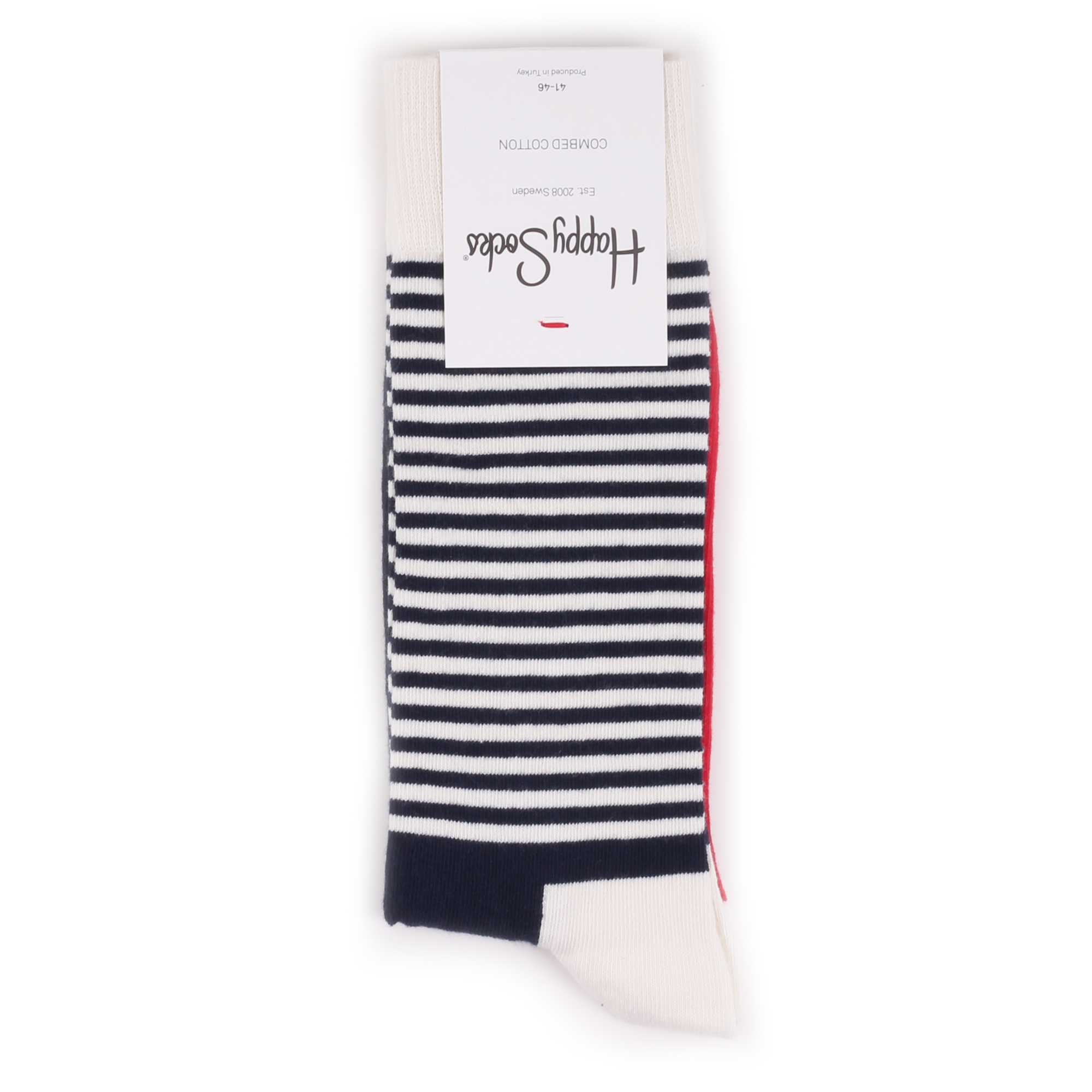 

Носки унисекс Happy Socks HappySocksHalfStripeRedWhite разноцветные -40, Разноцветный, HappySocksHalfStripeRedWhite