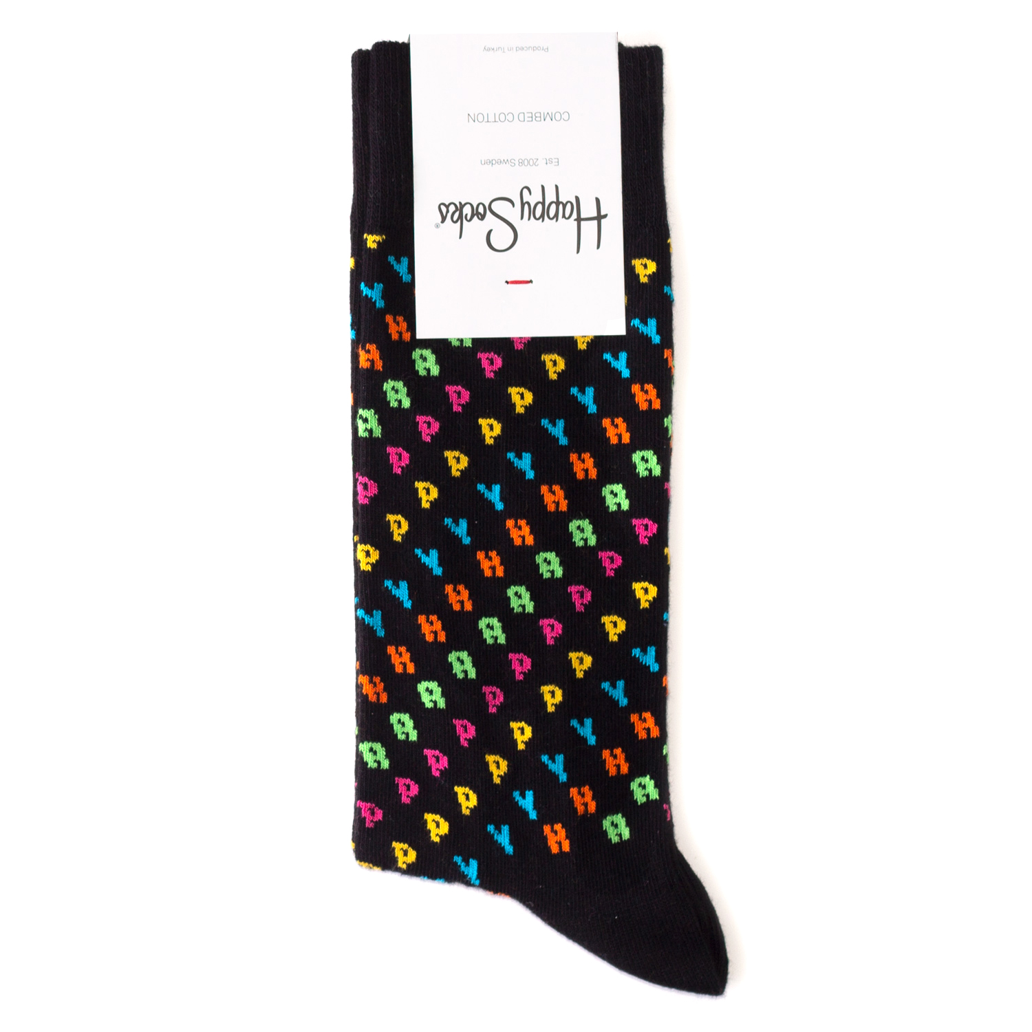 

Носки унисекс Happy Socks разноцветные, HappySocksHappyMulticolor