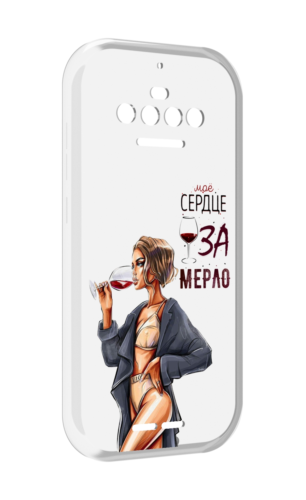 

Чехол MyPads Мое-сердце-замерло для Oukitel F150 R2022, Прозрачный, Tocco