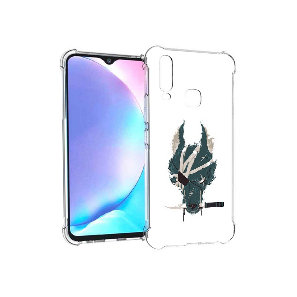 Чехол MyPads Tocco для Vivo Y17 волк-разбойник (PT136369.382.271)