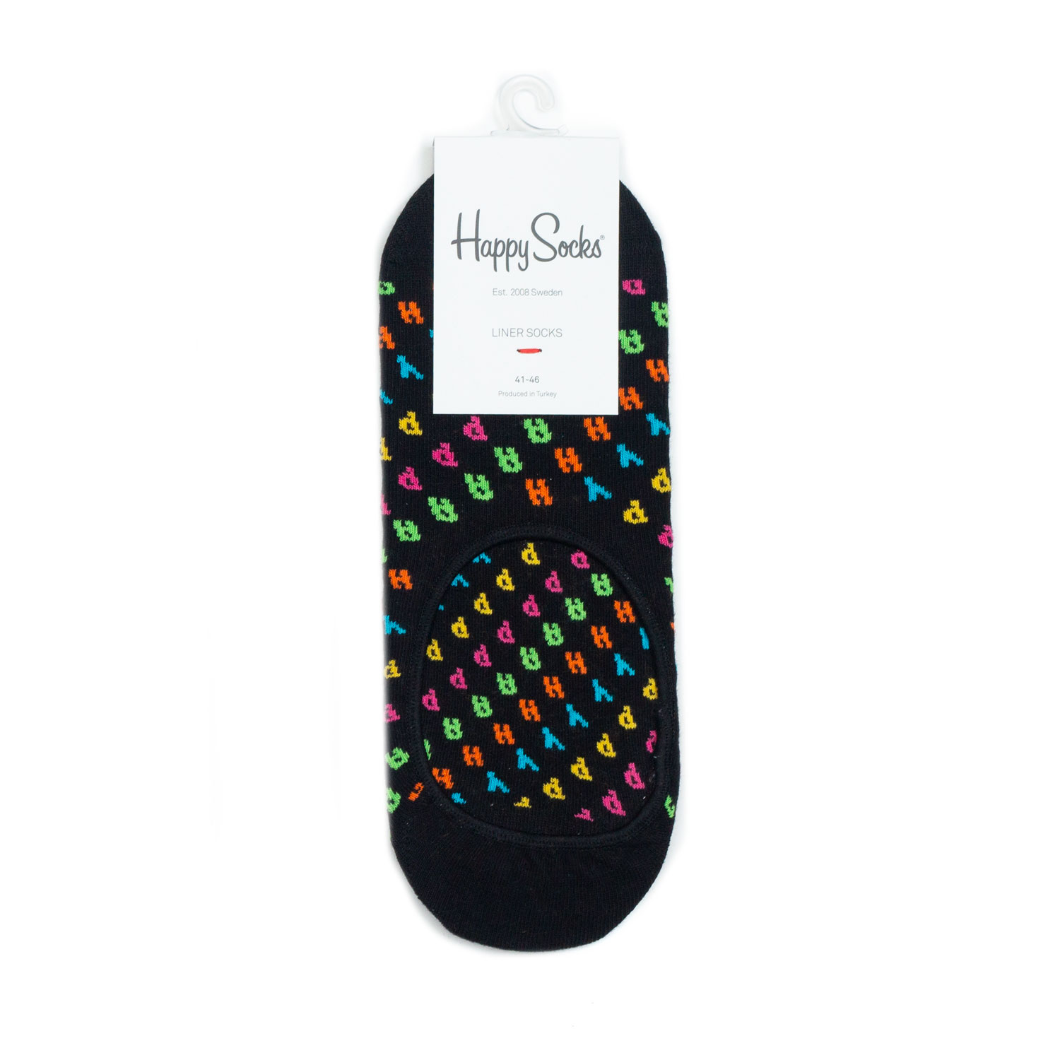 

Носки унисекс Happy Socks разноцветные, Разноцветный, HappySocksLinerHappy