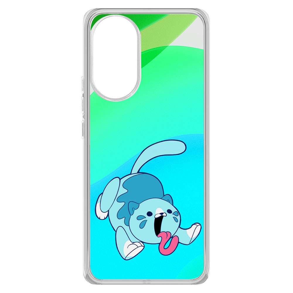 

Чехол-накладка Krutoff Clear Case Хаги Ваги - Конфетная Кошка для Huawei Nova 9