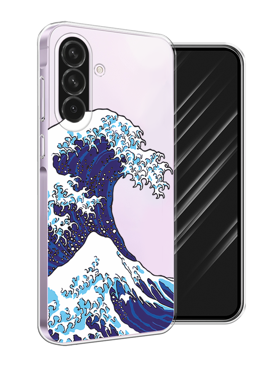 

Чехол Awog на Samsung Galaxy A56 5G "Волна в Канагаве", Синий;белый, 2110850-1