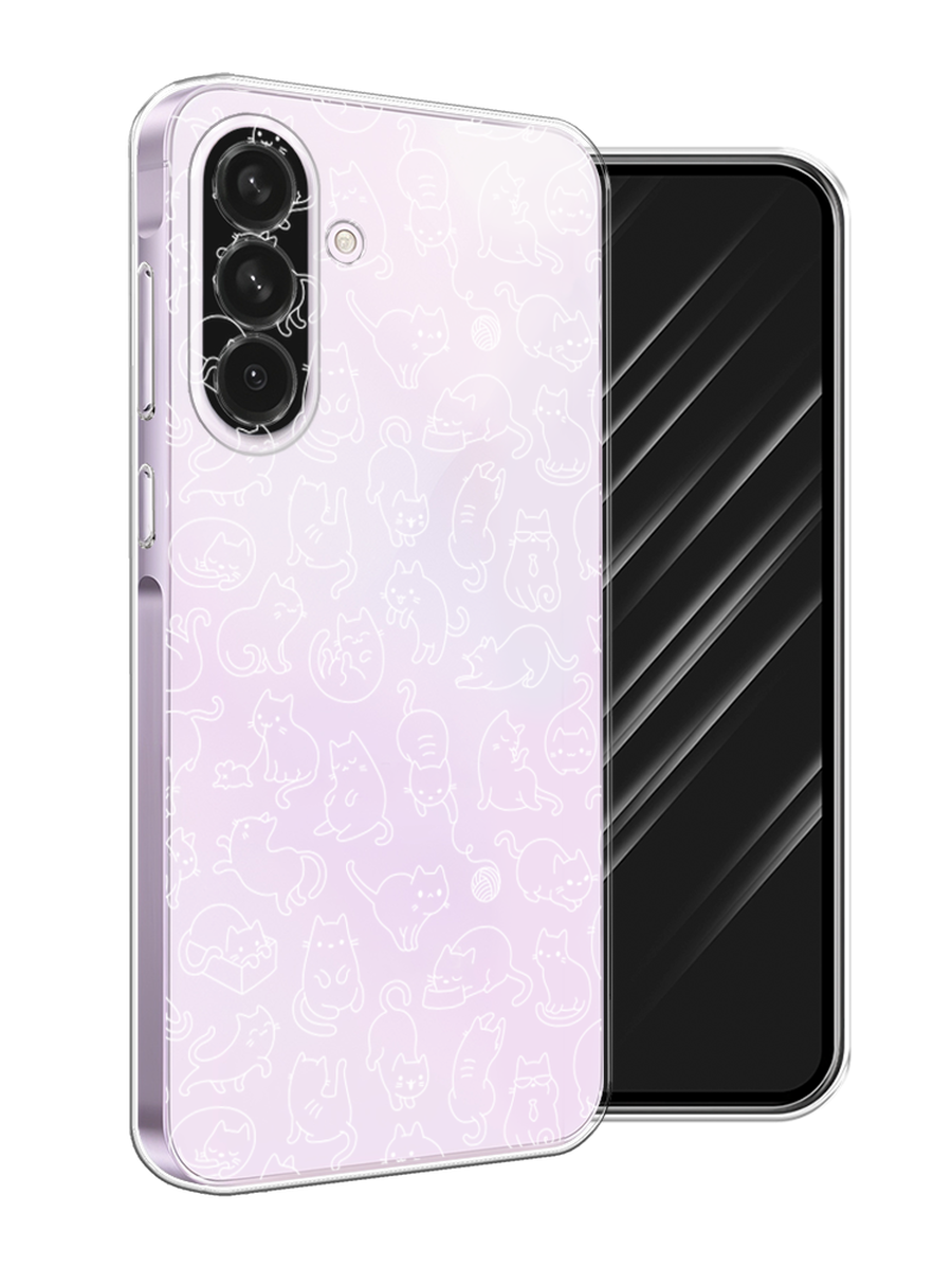 

Чехол Awog на Samsung Galaxy A56 5G "Шкодливые котики", Прозрачный;бежевый, 2110850-1