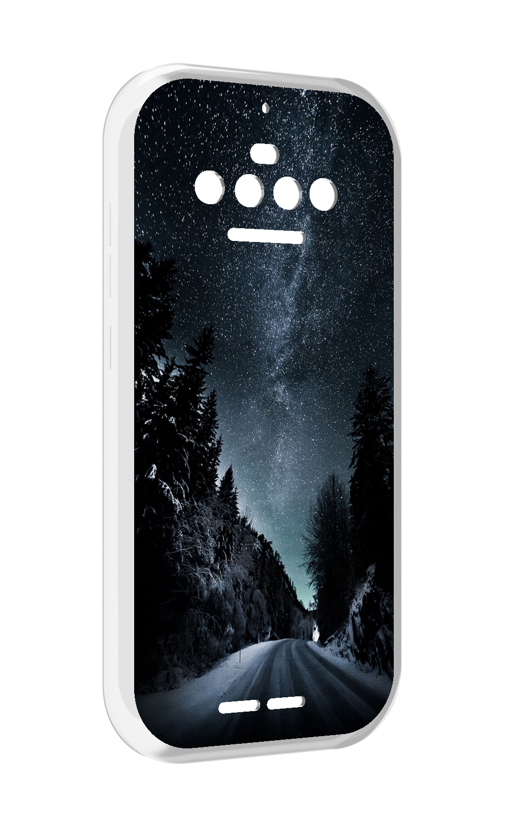 

Чехол MyPads Ночной-лес для Oukitel F150 R2022, Прозрачный, Tocco