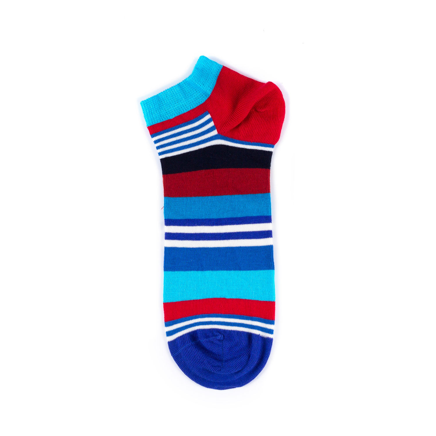 

Носки унисекс Happy Socks разноцветные, Разноцветный, HappySocksLowMultiStripe