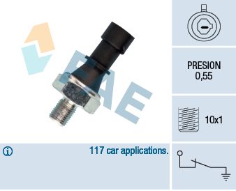 

Датчик давления масла FAE 12436