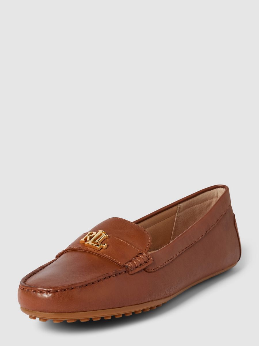 

Мокасины женские Ralph Lauren 802925635 коричневые 39 EU, Коричневый, 802925635