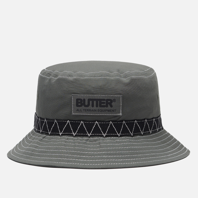 Панама Butter Goods Terrain Contrast Stitch оливковый, Размер ONE SIZE