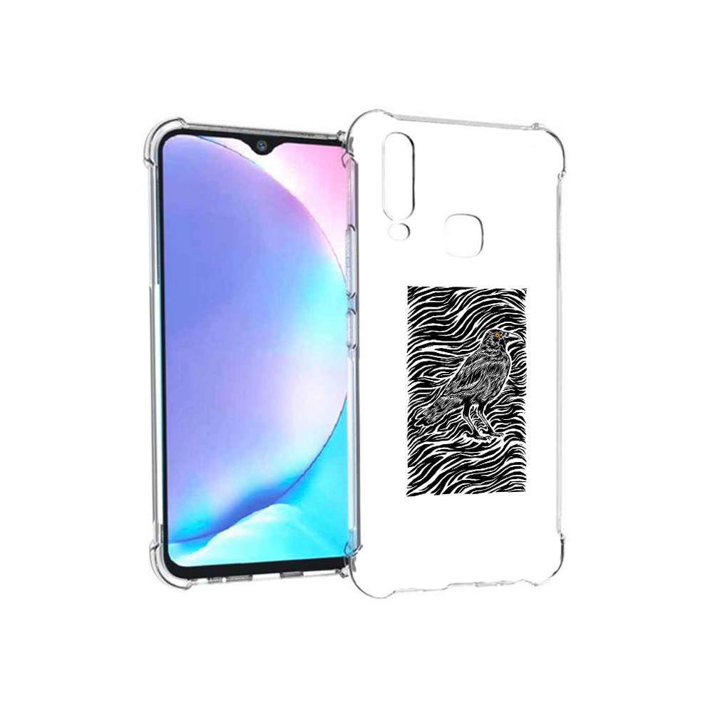 

Чехол MyPads Tocco для Vivo Y17 ворон в абстракции (PT136369.382.272), Tocco