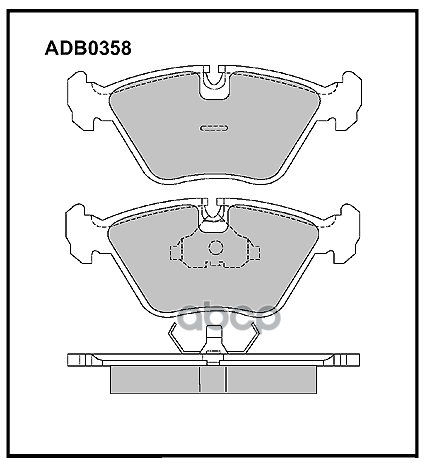 

Колодки передние BMW E36E34E32 ADB 0358 ALLIED NIPPON ADB 0358 ALLIED NIPPON
