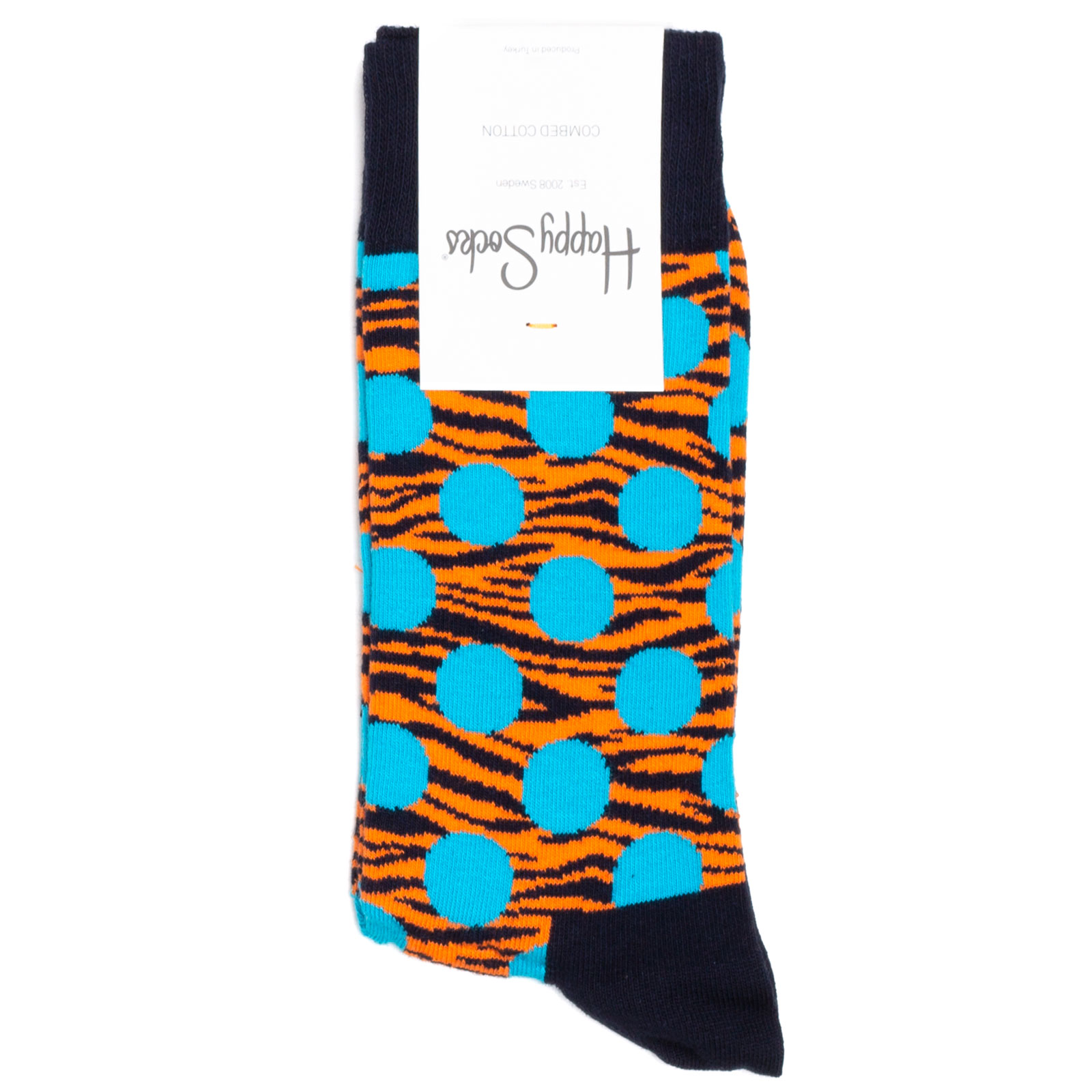 

Носки унисекс Happy Socks HappySocksTigerDot разноцветные 41-46, Разноцветный, HappySocksTigerDot