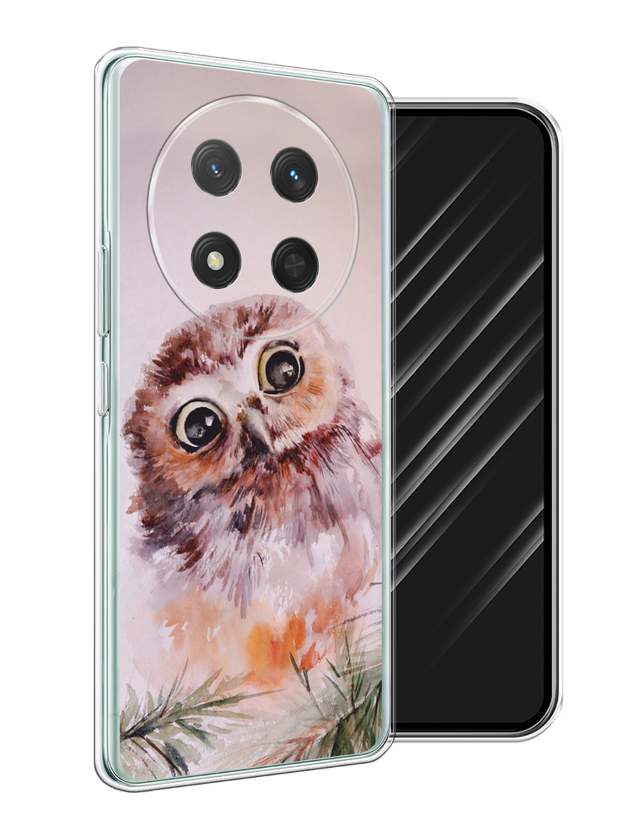 

Чехол Awog на Honor X9C/X60 Pro "Сова на розовом", Розовый;коричневый, 6125350-1