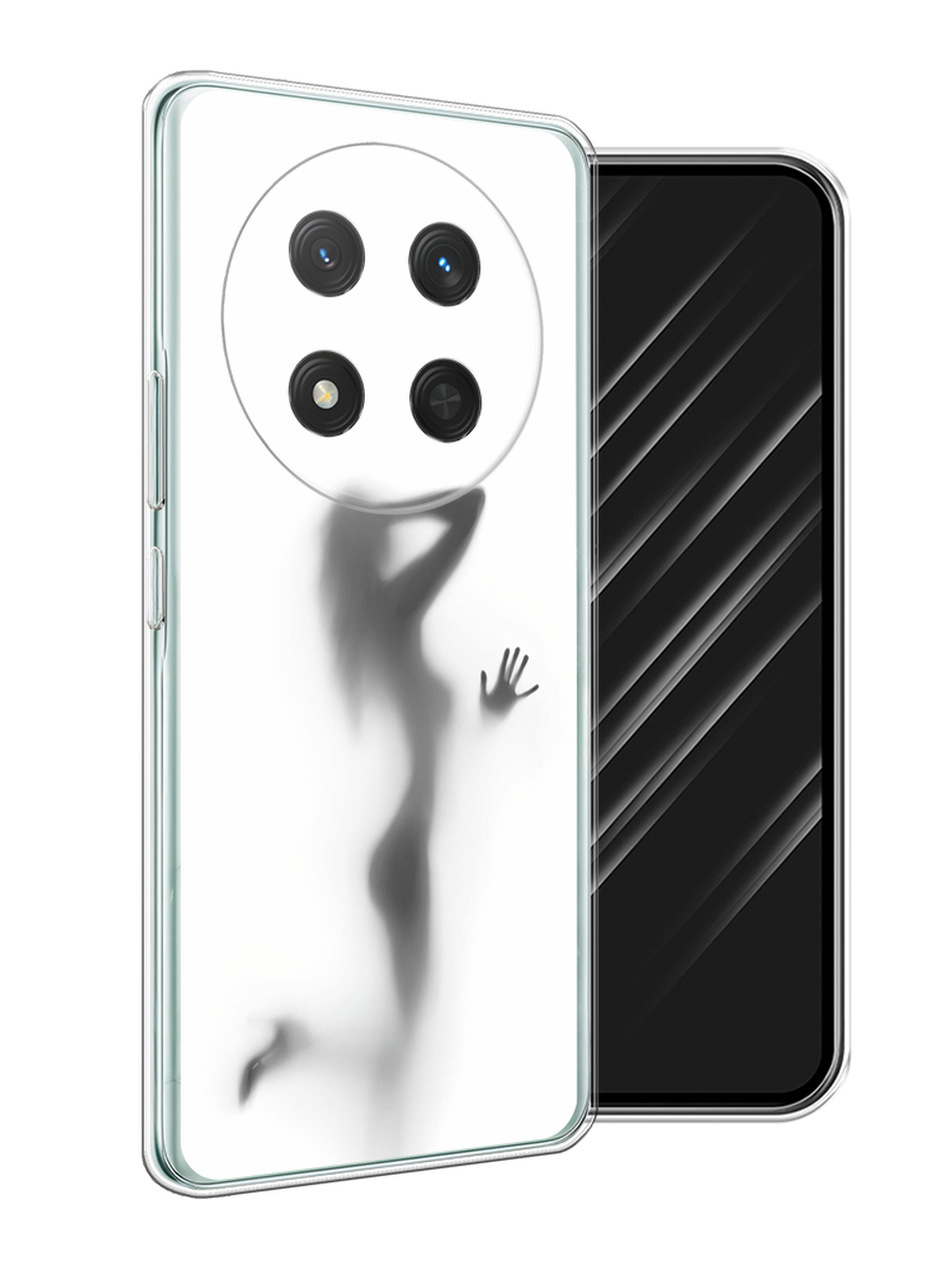 

Чехол Awog на Honor X9C/X60 Pro "Стекло в душе", Белый;серый;черный, 6125350-1