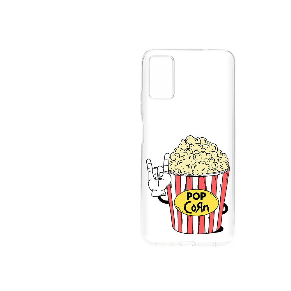 

Чехол MyPads Tocco для ZTE Blade A71 (2021) крутой попкорн (PT226945.474.427), Прозрачный, Tocco