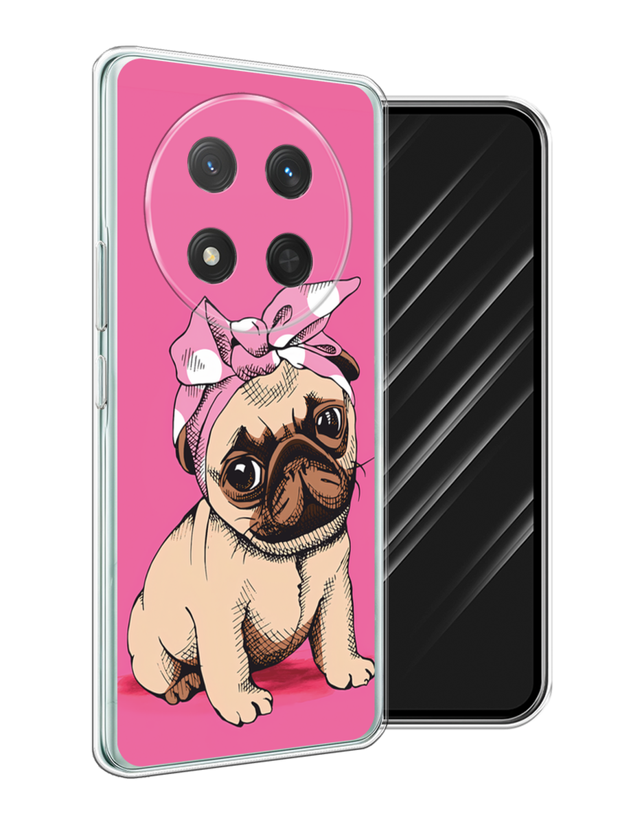 

Чехол Awog на Honor X9C/X60 Pro "Dog Pin-Up", Розовый;бежевый, 6125350-1