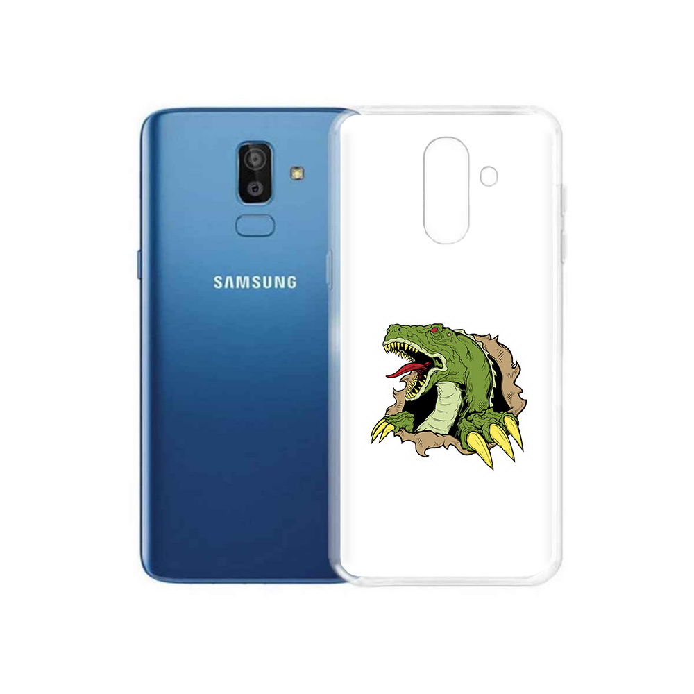 

Чехол MyPads Tocco для Samsung Galaxy J8 годзила (PT226929.592.290), Прозрачный, Tocco