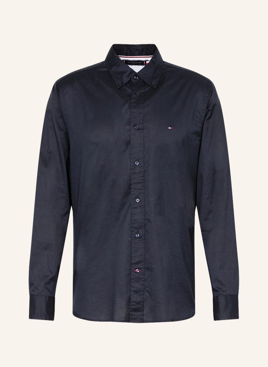 

Рубашка мужская Tommy Hilfiger 1001370576 синяя XL (доставка из-за рубежа), 1001370576