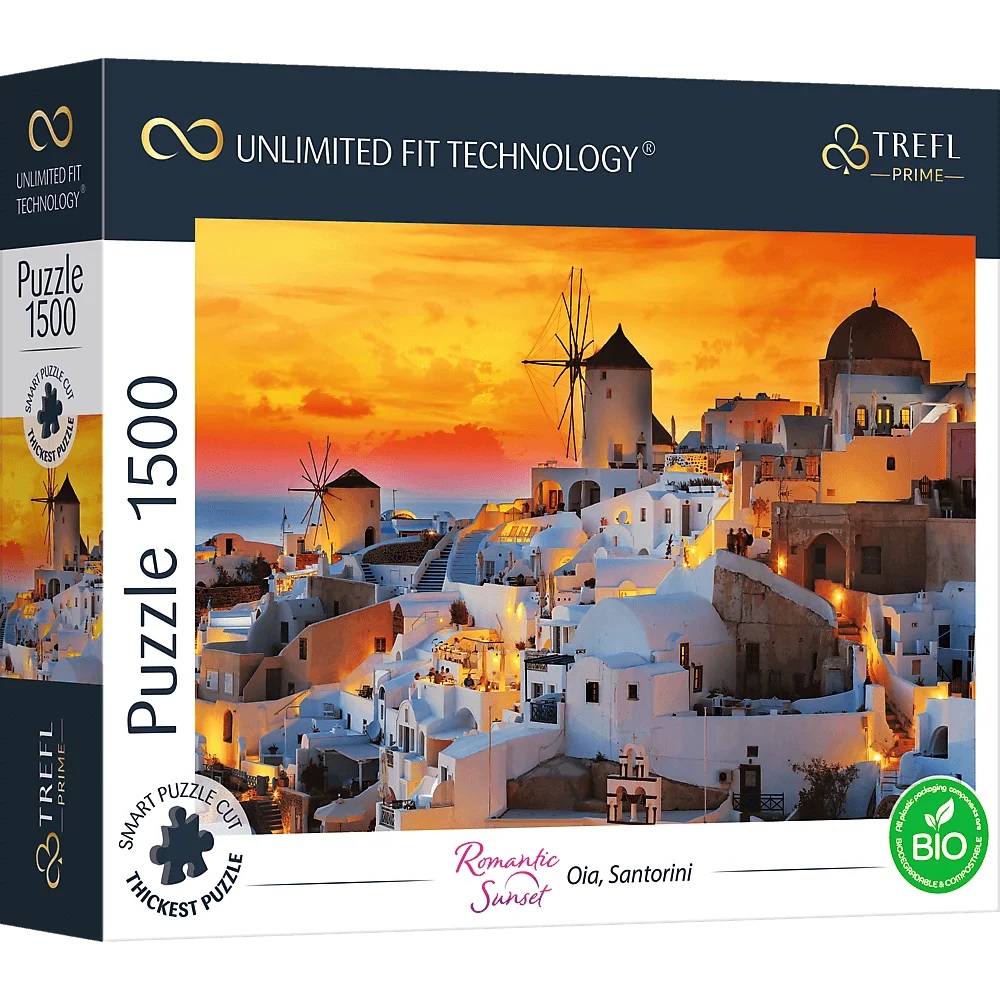 

Пазл Trefl Привет Санторини, 1500 дет, Привет Санторини