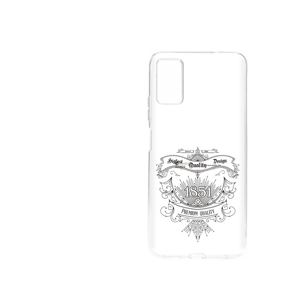 Чехол MyPads Tocco для ZTE Blade A71 (2021) логотип 1851 год (PT226945.474.444)