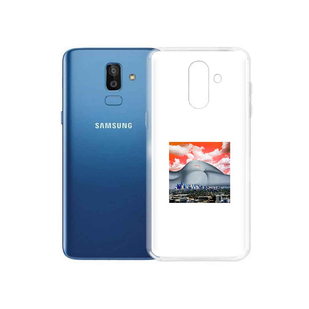 

Чехол MyPads Tocco для Samsung Galaxy J8 город с девушкой на фоне (PT226929.592.297), Прозрачный, Tocco