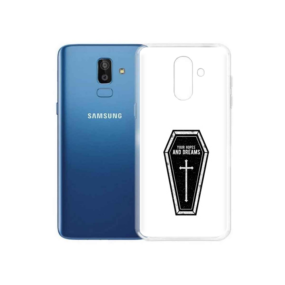

Чехол MyPads Tocco для Samsung Galaxy J8 гроб с мечтами (PT226929.592.299), Прозрачный, Tocco