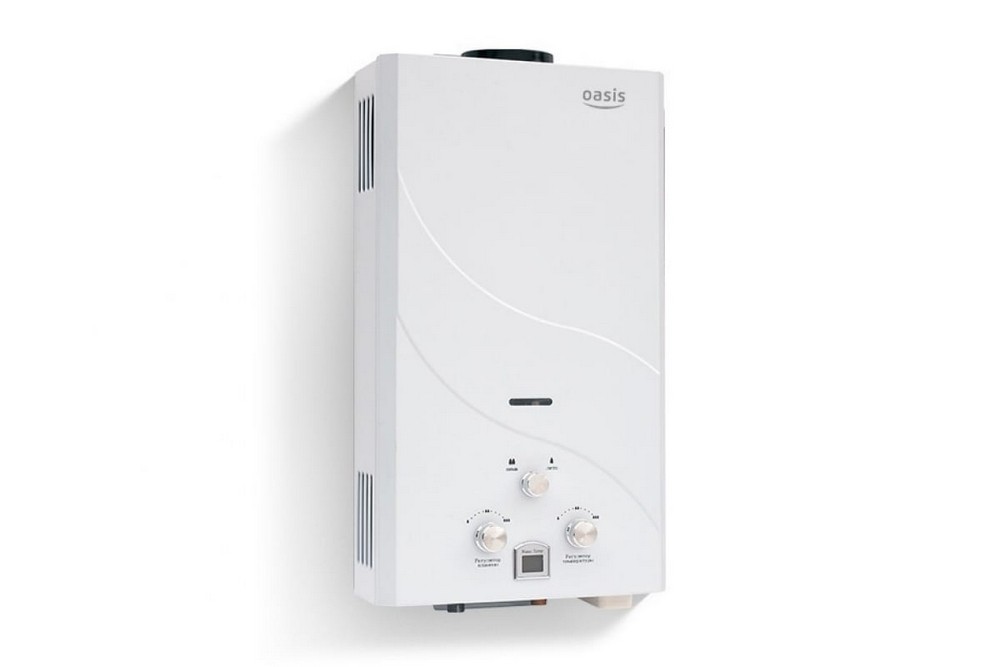 

Газовая колонка Oasis OR - 20W, Р0000000094 10л/мин, розжиг от батареек, 20 кВт