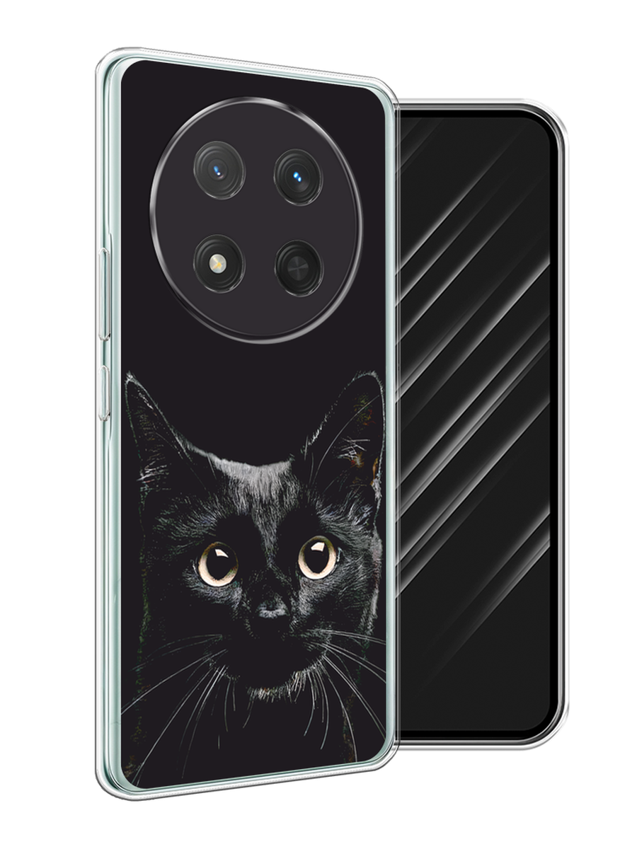 

Чехол Awog на Honor X9C/X60 Pro "Добрый кот", Черный, 6125350-1