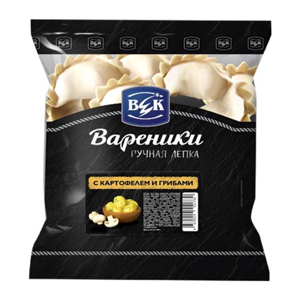 фото Вареники век с картофелем и грибами ручные 400 г