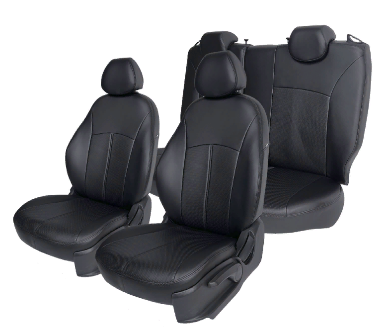 

Авточехлы Trendauto экокожа Ford Focus 2 (2004-11) черный