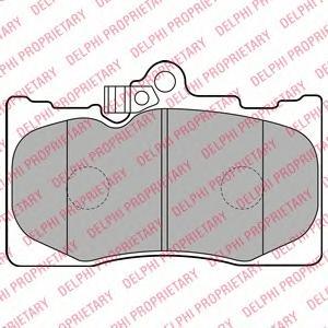 

Тормозные Колодки Delphi Lp2122