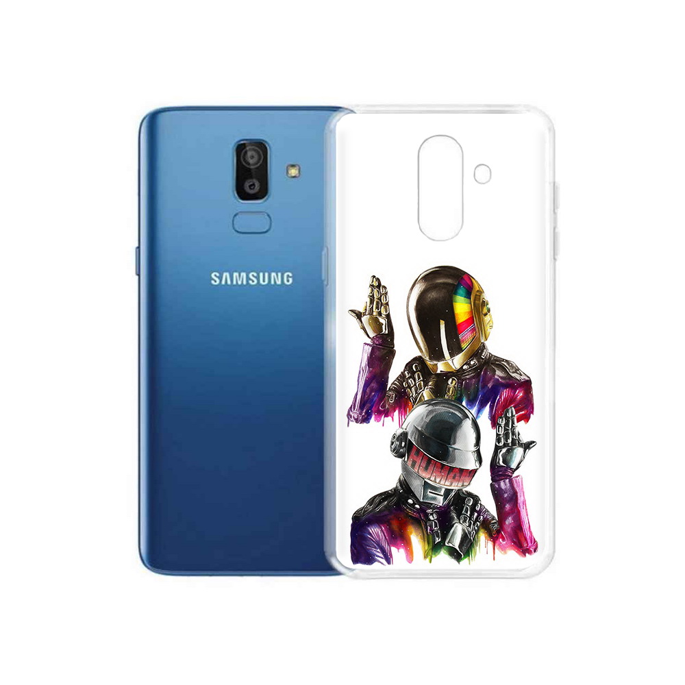 

Чехол MyPads Tocco для Samsung Galaxy J8 диско космонавты (PT226929.592.329), Прозрачный, Tocco