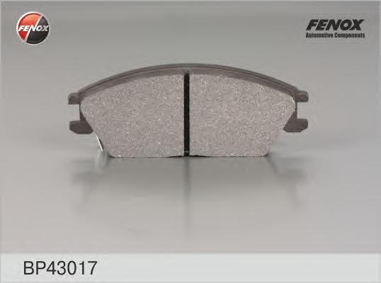 

Тормозные колодки FENOX передние bp43017