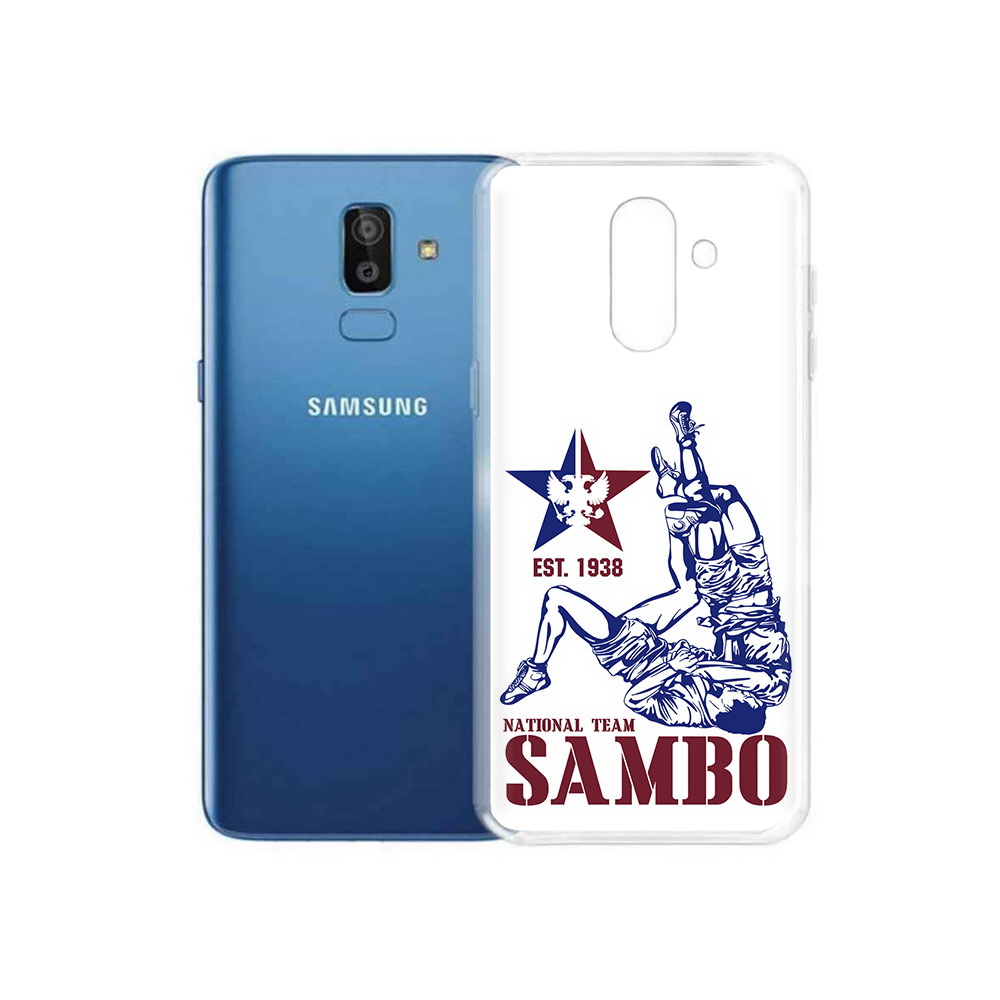 

Чехол MyPads Tocco для Samsung Galaxy J8 единоборства самбо (PT226929.592.344), Прозрачный, Tocco