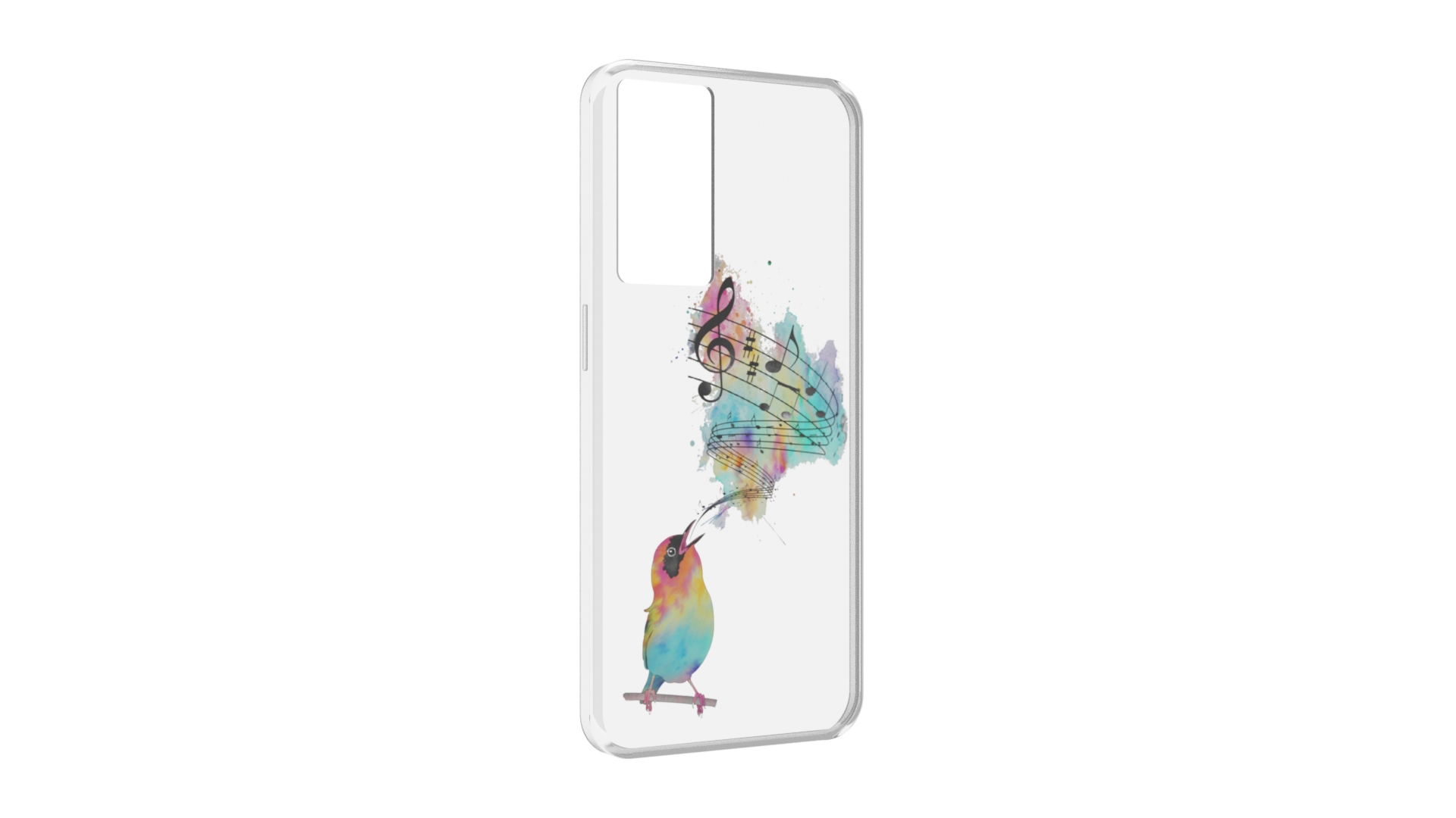

Чехол MyPads певчая птичка для OPPO A96 5G / Reno7 Lite / Reno 7Z / F12 Pro 5G, Прозрачный, Tocco