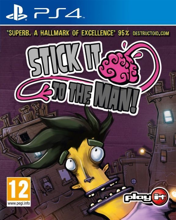 

Игра Stick It to the Man! (PS4), It Takes Two