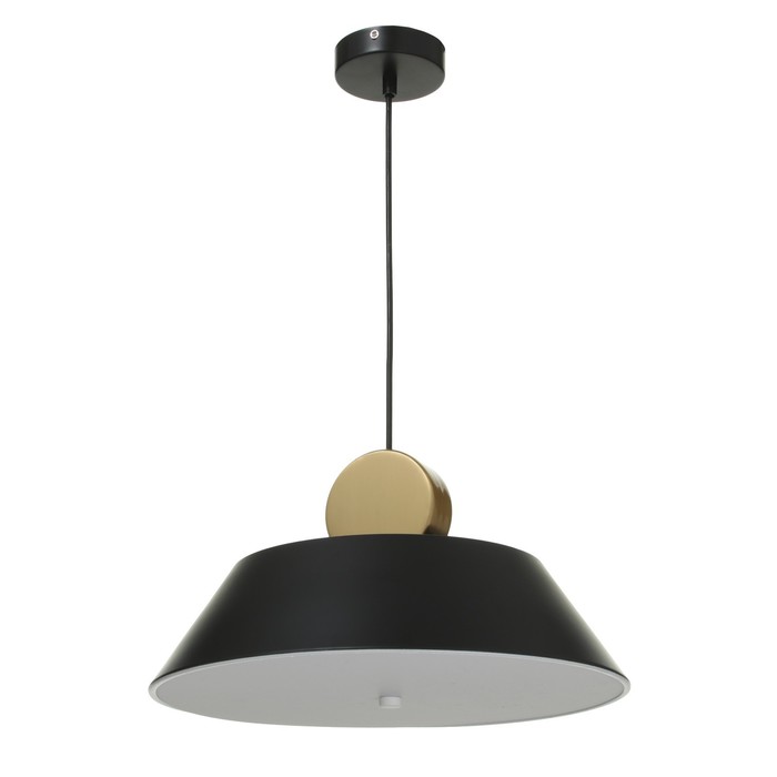 

Светильник 2283/1 LED черно-золотой 38х38х21-121 см