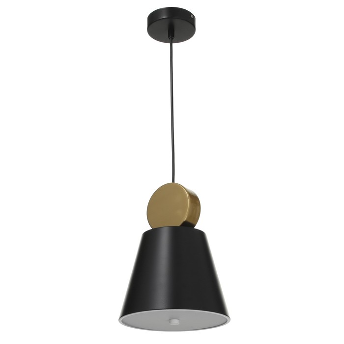 

Светильник 2285/1b LED черно-золотой 20х20х24-124 см