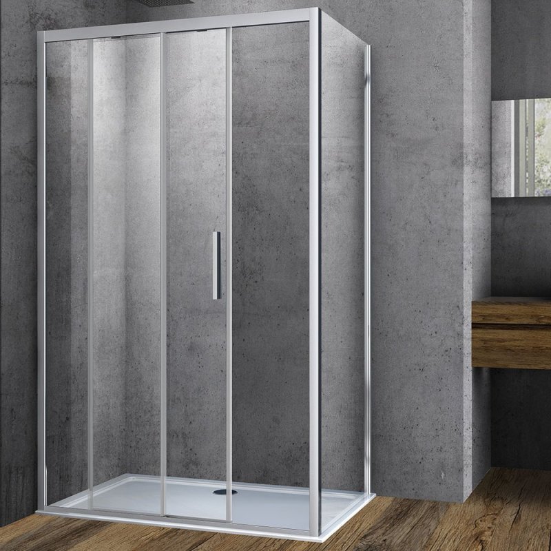 

Душевой уголок Vincea Soft VSR-3SO1012CL 120х100 см, профиль хром