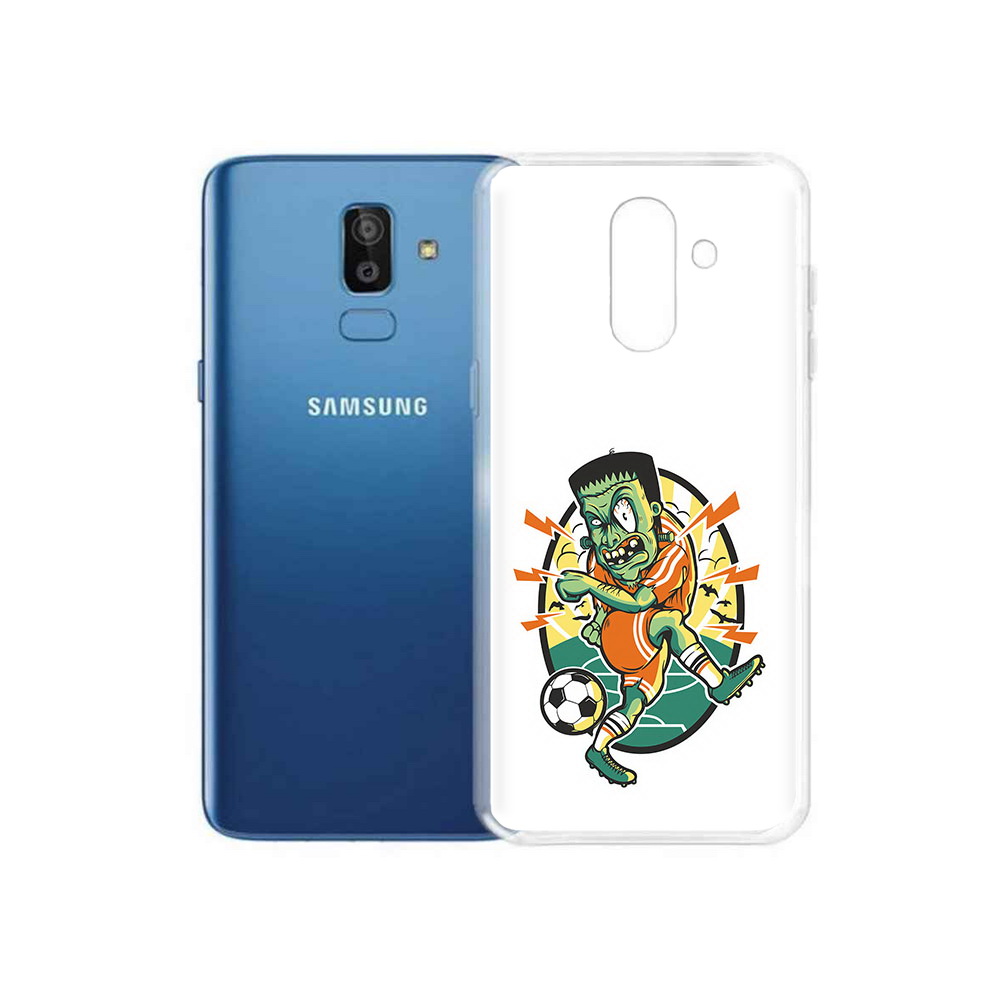 

Чехол MyPads Tocco для Samsung Galaxy J8 зомби футболист (PT226929.592.368), Прозрачный, Tocco