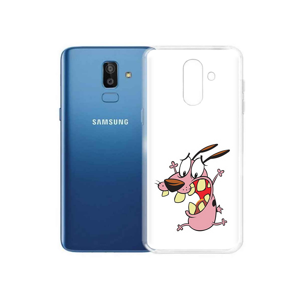 

Чехол MyPads Tocco для Samsung Galaxy J8 зубастый бобик (PT226929.592.371), Прозрачный, Tocco
