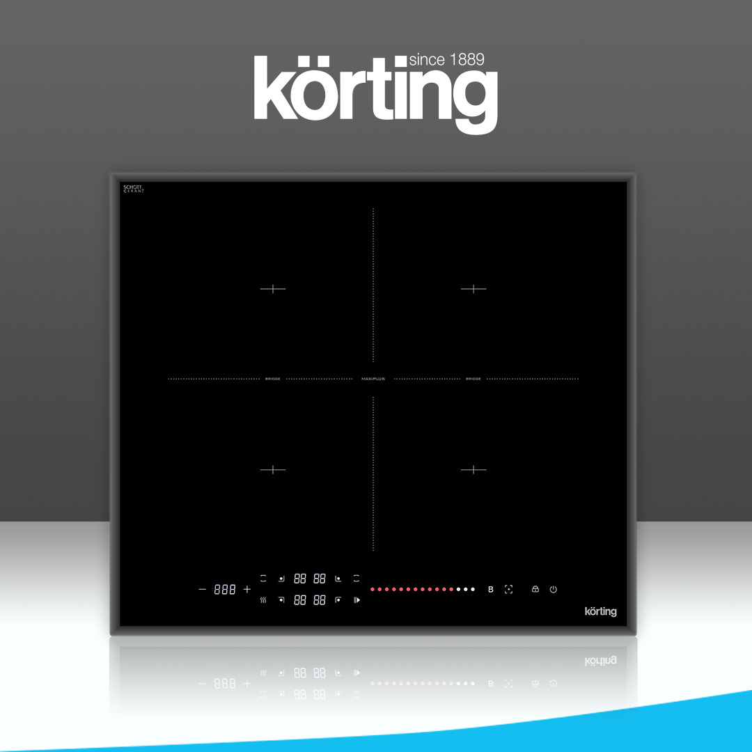 Встраиваемая варочная панель индукционная Korting HIB 64940 B Maxi черный