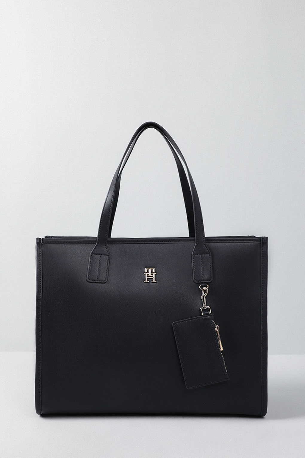 

Сумка тоут женская Tommy Hilfiger AW0AW14876 синяя, Синий, AW0AW14876